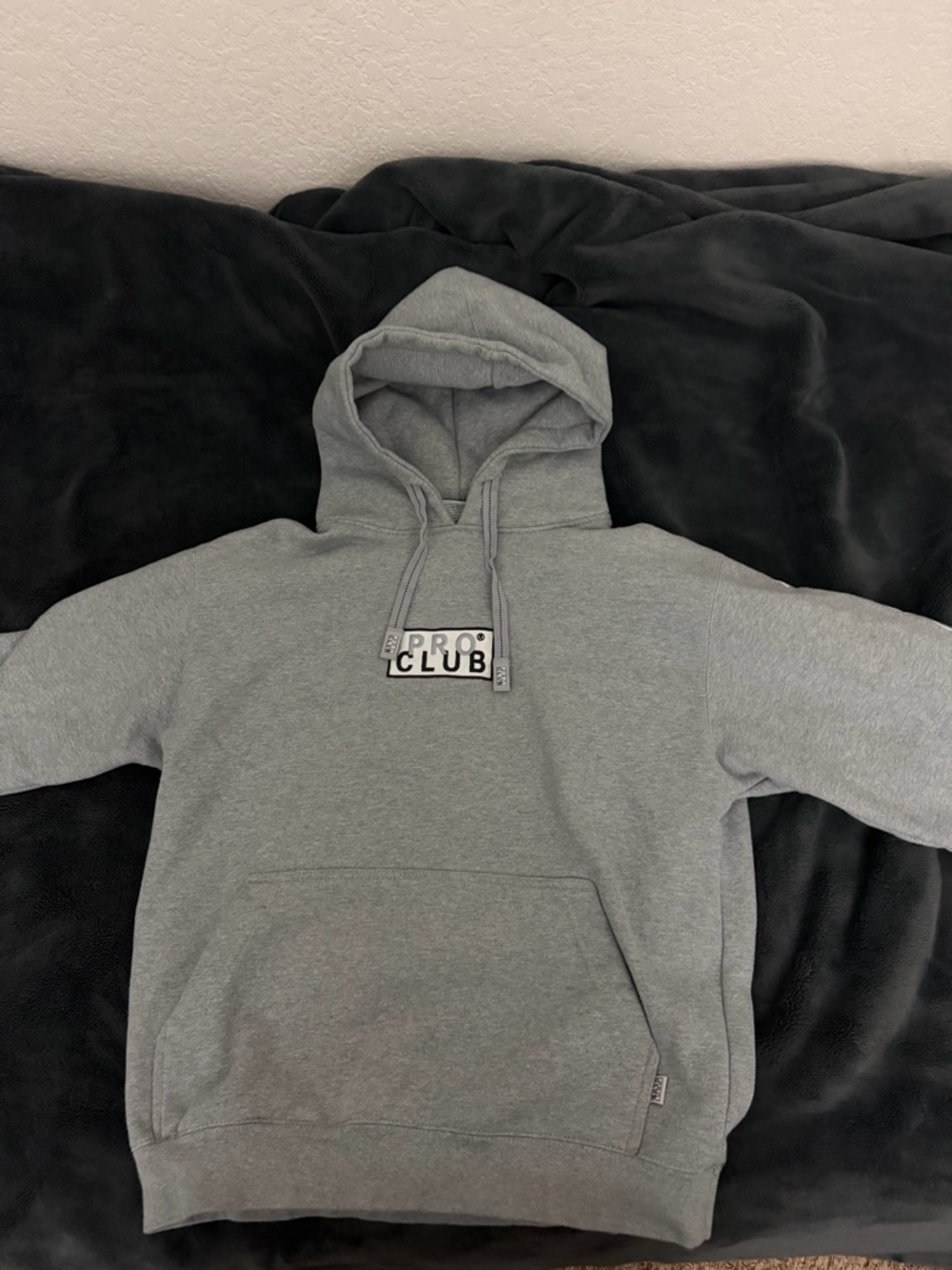 Men's Crewneck Hoodie in Heather Gray